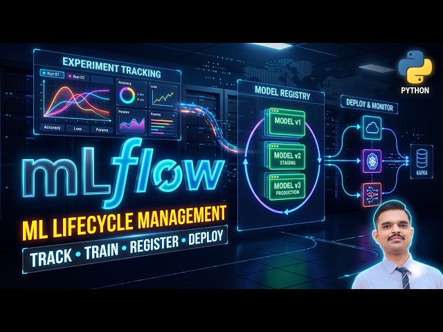 MLflow Tutorial | What, Why & How MLflow Works | Complete MLOps Tutorial