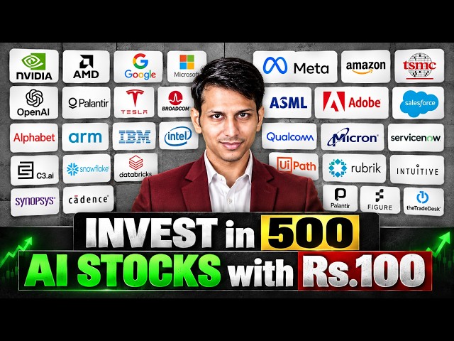 APPLE, NVIDIA, Microsoft & More: Start Investing With ₹100