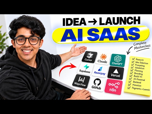 AI SAAS Complete Course (No-Code)