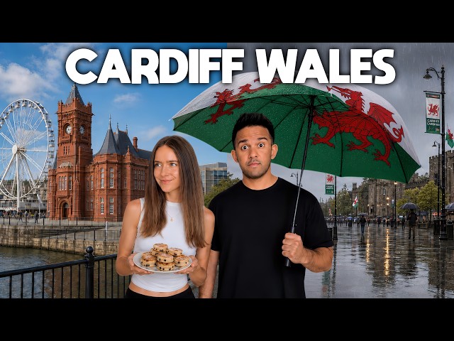 FIRST TIME in Cardiff Wales 🏴󠁧󠁢󠁷󠁬󠁳󠁿 NOT What We Expected...