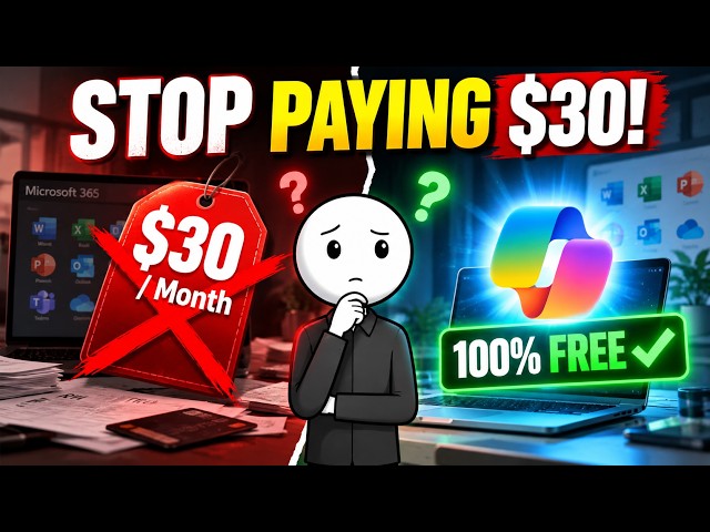 How to Use Microsoft Copilot for FREE (Stop Paying $30/Month)
