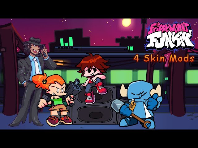 Friday Night Funkin Mod Showcase Daisuke Jigen, Shovel Knight and Female Pico
