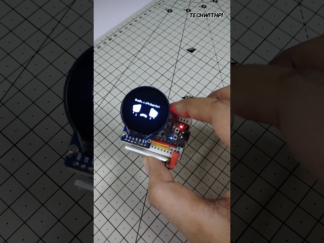 I Built My Own Tamagotchi Desk Buddy 🤖❤️ #tamagotchi #deskbuddy #cozmo #esp32c3