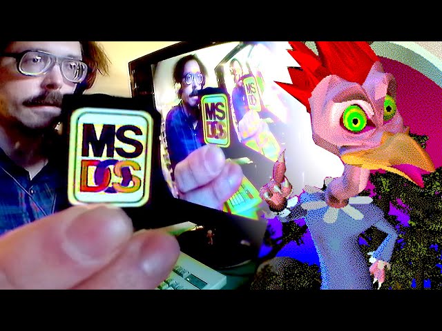 I made a CGI point & click adventure for DOS