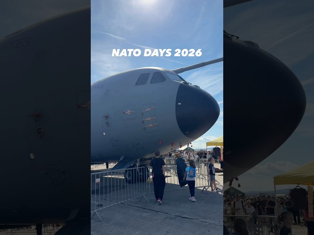🔥 NATO DAYS 2026 WAS INSANE! 🇨🇿✈️ #shorts #aviation #airplane #military #natodays