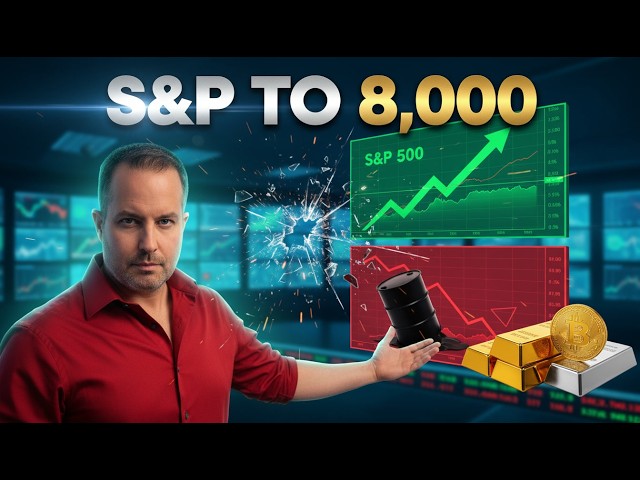 S&P 500 To 8,000 While Oil Breaks Down To $80