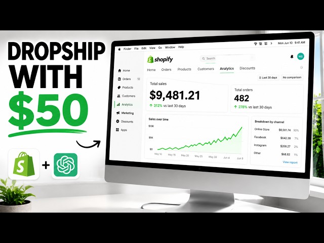 How You Can Make $9,481.21/mo with AI Dropshipping in 2026 (while living with your mommy)
