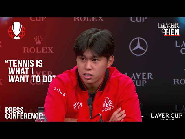 Learner Tien Press Conference | Laver Cup 2026 Match 5