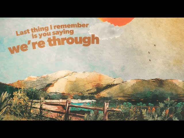 Pecos & The Rooftops - Last Thing I Remember (Official Lyric Video)