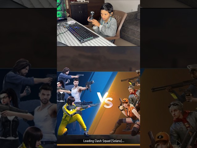 Free Fire 1v4 🔥 #sadimgamerz #shorts