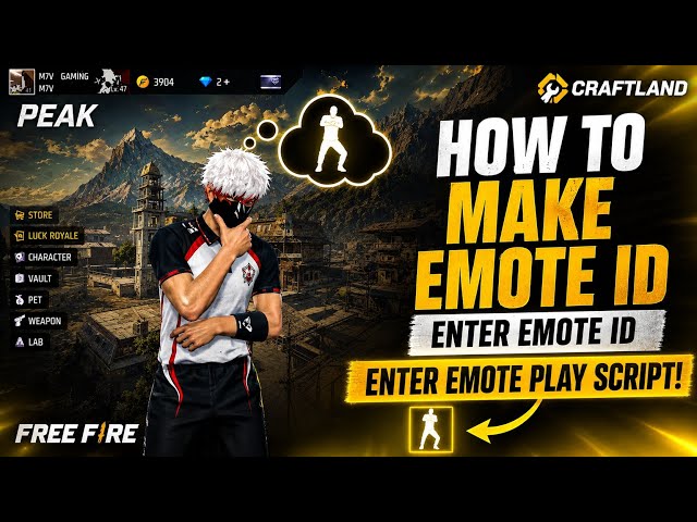 How to make EMOTE I'D ENTER EMOTE PLAY SCRIPT!
