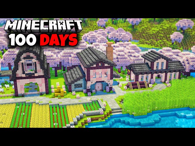 Surviving 100 Days In A Cherry Blossom Forrest