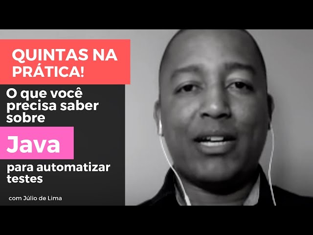 Conhecimento Java para automatizar testes no Selenium WebDriver