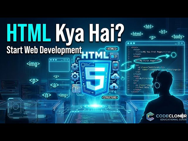 Introduction to HTML for Beginners | Learn HTML Full Course #1 | HTML Fundamentals Series