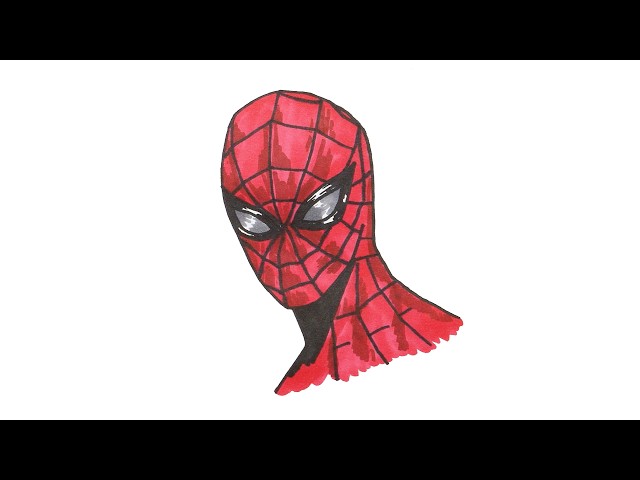 How to Draw Spiderman 🕷️ Step-by-Step Tutorial!