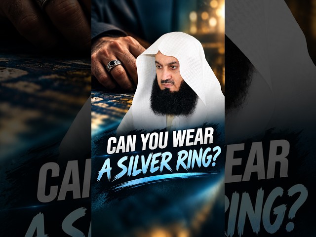 Can You Wear a Silver Ring? #muftimenk #motivation #jewellery #gold #question #islam