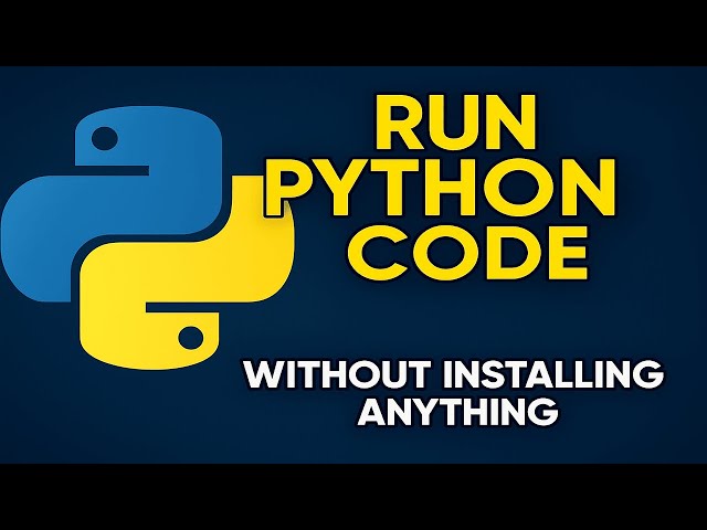How To Run Python Code Online Without Installing Anything (2026)