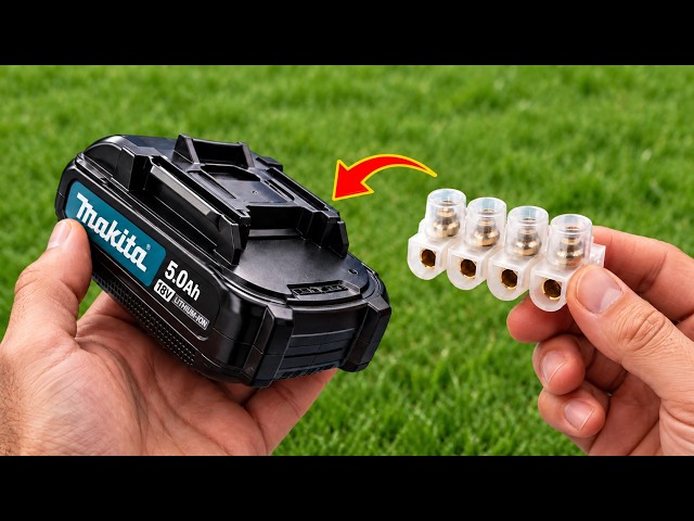🔋 Never Buy a Blower Battery Again! Just Use a RIVET Like This and See What Happens! 😱