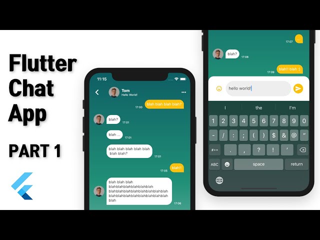 Flutter Chat App Part 1 (UI) - Speed Code