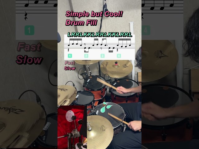 Simple Drum Fill Tutorial 😎 #14