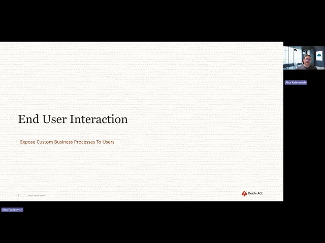February 2026 ACE Live: Mastering Design Patterns for Custom Business Processes in Fusion OracleApps