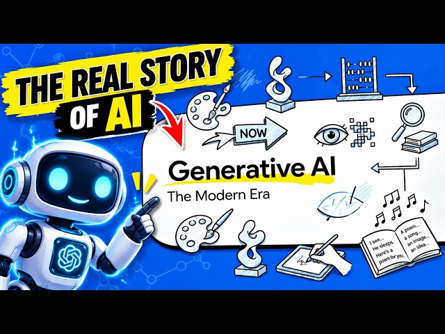 The REAL Story of AI: From Ancient Machines to ChatGPT
