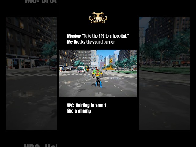 “Superhero Simulator” wishlist out now on Steam! 👀 #memes #funny #fyp #shorts
