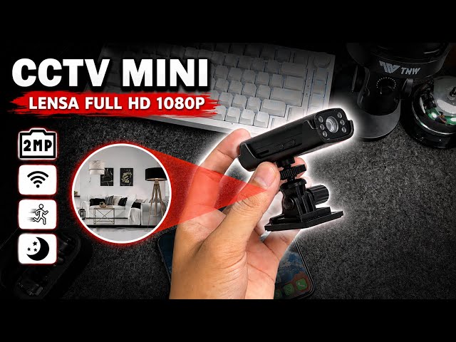 CCTV MINI ⁉️ Review dan Tutorial Kamera cctv mini CAMMINI2MP