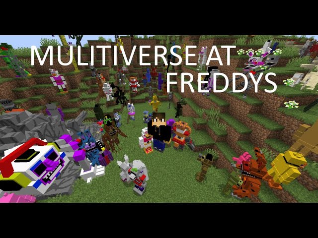 SO MANY ANIMATRONICS - multiverse at freddy's mod showcase