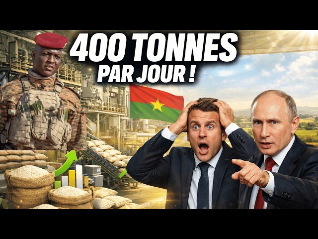 Ibrahim Traoré : 400 tonnes/jour, le choc qui défie la dépendance de l’Afrique