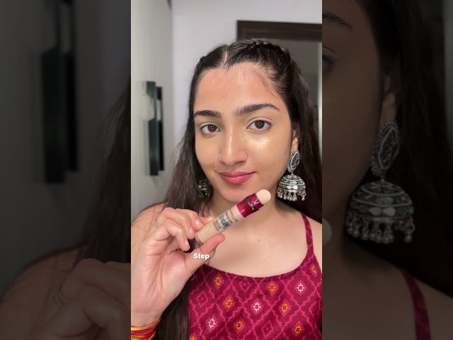Conceal Puffy Eyes After Ganpati Visarjan ✨| #shorts #eyemakeup #nykaatv