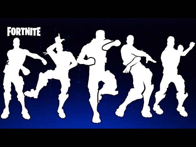 ALL FORTNITE OG DANCES & EMOTES FROM CHAPTER 1