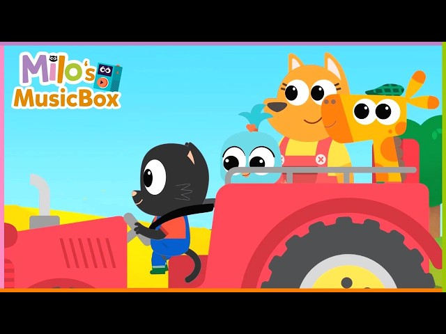 The Farmer in the Dell 🚜 | Nursery Rhymes & Kids Songs | Milo’s MusicBox