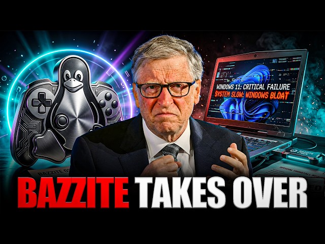 Windows 11 Users Are SWITCHING to Bazzite — Even Old Gaming Laptops Can Run It!