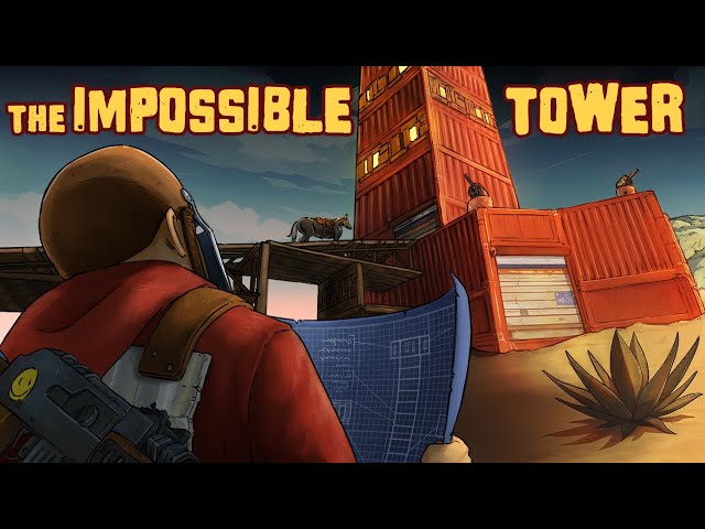 Building The Most OVERPOWERED Tower In Rust!..