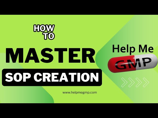 How to Write SOPs for GMP Compliance | Pharma, Aseptic & Quality Assurance Guide @Help Me GMP | GMP GDP Pharma Training | HelpMeGMP