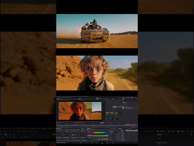 color grading davinci resolve cinematic #colorgrading
