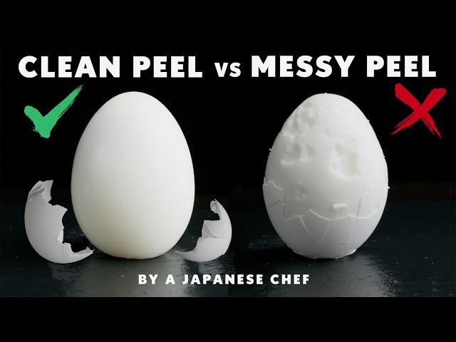 Why Your Boiled Eggs Are Hard to Peel—Do This Instead | Japanese Chef