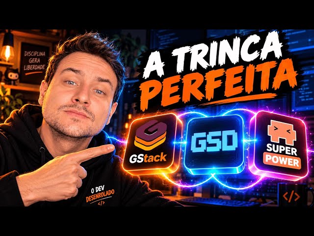 GStack + GSD + Superpowers: A Trinca Definitiva para Programar com IA