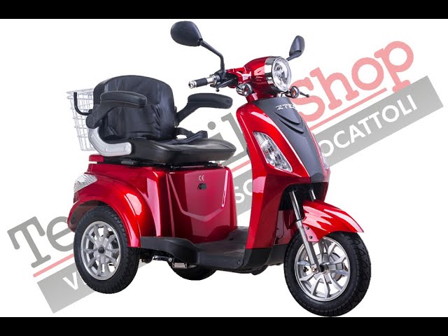 Montaggio Scooter Elettrico per Anziani Z-Tech ZT-15 Trilux Plus