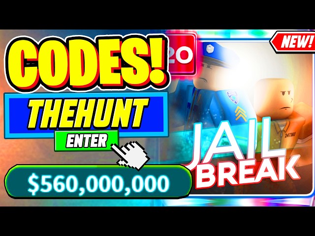 ⚠️New⚠️ ALL WORKING CODES For Jailbreak 2026 - Roblox Jailbreak Codes 2026