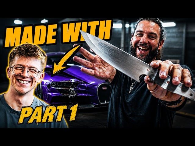 Making MAT a Chefs Knife Out Of THE BUGATTI CHIRON