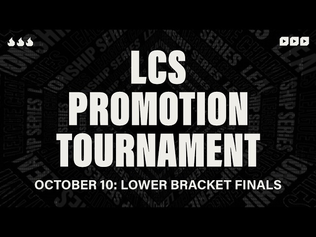 LCS Promotion Tournament | DSG vs CPD | Lower Bracket Finals | Bo5