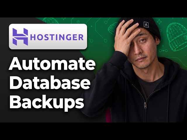 How to Automate Database Backups on Hostinger [2026 Full Guide]