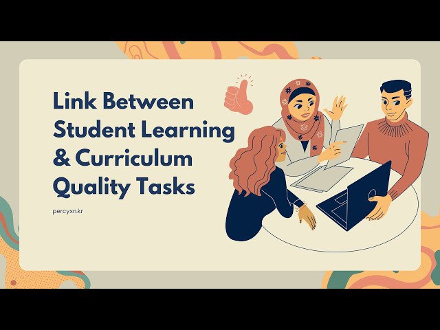 Role of teacher as curriculum evaluator: link between student learning and curriculum quality tasks