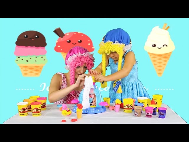 Plastilina Play-Doh Set: Figuras de Helados con Plastilina, Ice Cream Set