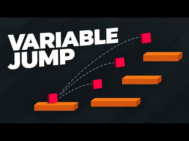 2D Variable Jump Height & Better Gravity in Unity 6