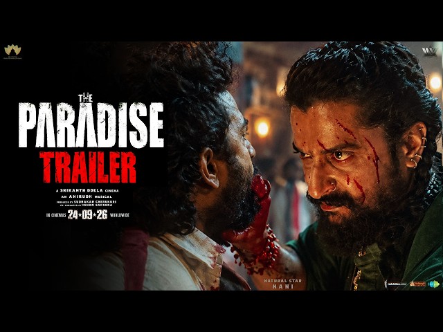 The Paradise TRAILER - Telugu | Nani | Srikanth Odela | Anirudh | SLV Cinemas | Friday Culture
