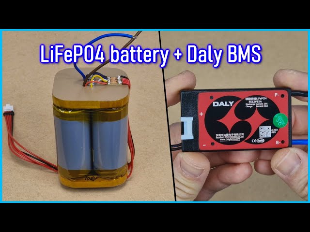 LiFePO4 battery + Daly BMS for my UPS - part 1/4