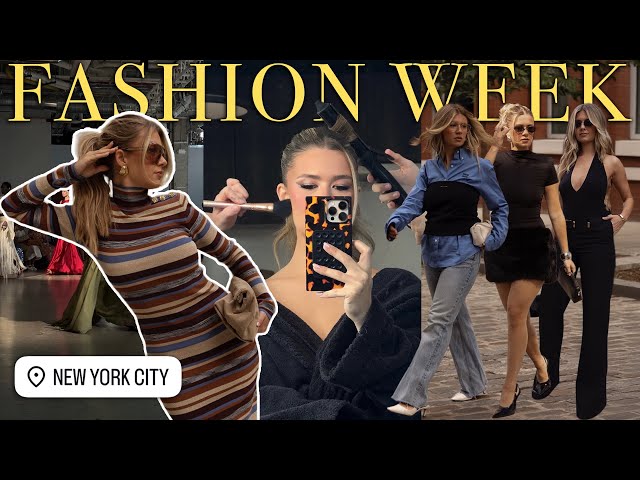 week in my life (1 hr long) fall new york fashion week 2025